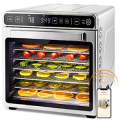Temperature Control Stainless Steel Food Dehydrator Machine Fruit Dehydrator Dryer