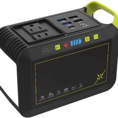 Portable power station emergency 24000 mAh 5V 12V mobile phone PC 80W power station charging bank