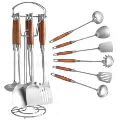 7 PCS kitchenware with  stand