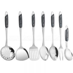 7PCS ABS handle solid kitchen utensil set