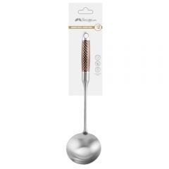 Ladle PP handle electroplated kitchen utensil set
