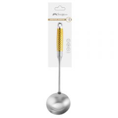 Ladle PP handle electroplated kitchen utensil set
