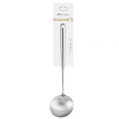 Ladle kitchen utensils with pointed heads and hollow handles