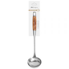 Ladle  kitchen utensil (Wooden handle)