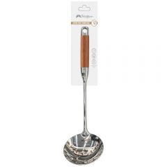 Ladle  kitchen utensil (Wooden handle)