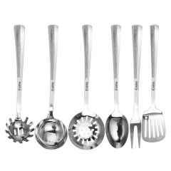 Hollow handle kitchenware with mirror finish