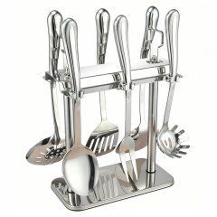 7-piece hollow-handle kitchenware (high-grade mirror finish) 210
