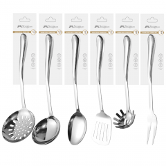 Long-length kitchen utensil handle series hanger Ladle