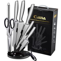 QANA1 Factory quick delivery of kitchen knife sets for household use MD hollow shank knife 572 sets