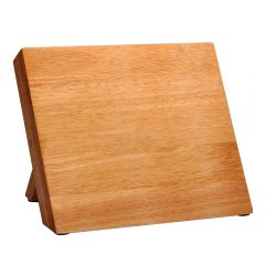 White oak magnetic knife holder Solid wood household kitchen shelf magnet knife holder tool