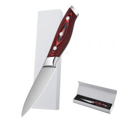 Stainless Steel sharp Professional Universal Knife Solid Wood Handle Knife Cut with Ergonomic Handle