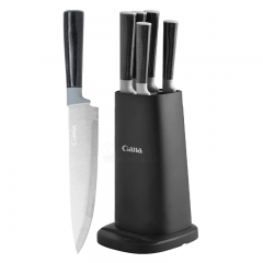 6-Piece Knife Set with Plastic Stand