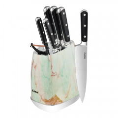 7-piece Three-layer steel frying pan