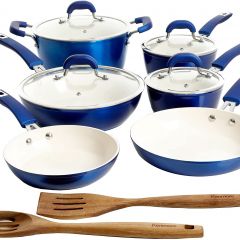 Kenmore Arlington Nonstick Ceramic Coated Forged Aluminum Induction Cookware