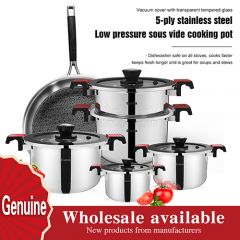 Qana Push Handle Micro Pressure Cookware