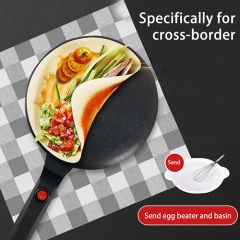 Amazon cross-border red double happiness crepe machine home spring roll pancake machine  