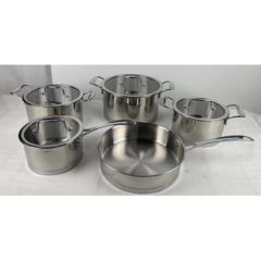 right angle pot set 9 pcs
