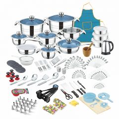165pcs pan with wide edge, body 410 material