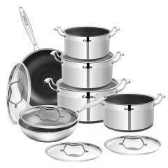 12PCS High Quality 5ply Cookware