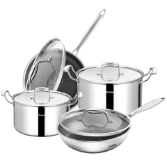 [group buying]8PCS High Quality 5ply Cookware