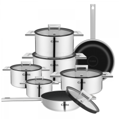 Three-layer steel double-sided etching 13PCS