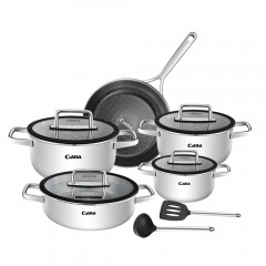 11pcs Kitchen set of pots