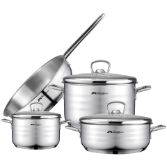7 pieces of soldering cookware 304