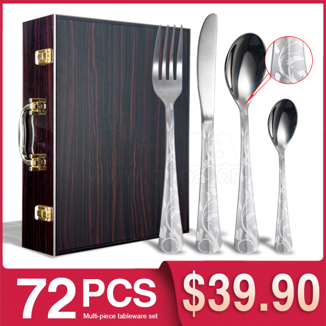 72 pieces of Laser + Wooden box Mirror laser light