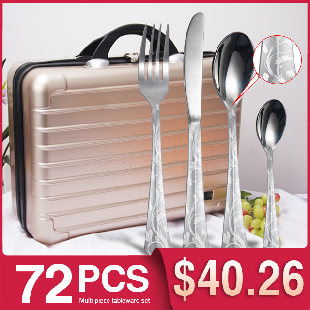72 pieces of Laser + Suitcase Mirror laser light