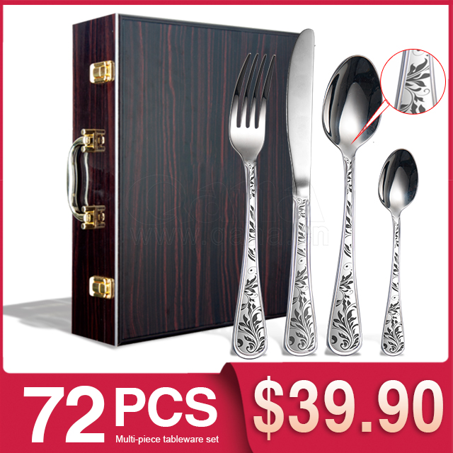 72 pieces of Laser + Wooden box Mirror laser light