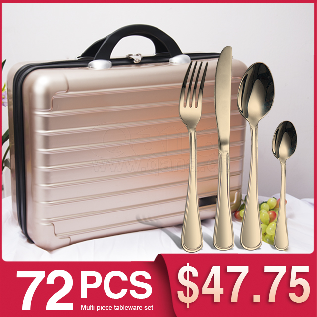 72 pieces of Champagne + Suitcase champagne