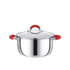 Stainless Steel Cookware Set Silicone Handhandle