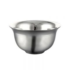 Food Contact Safe Stainless Steel Soup Bowl Food Bowl Rice Bowl