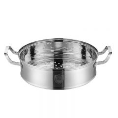 Stainless Steel steaming tray with multiple steaming layers for steaming fish and steamed buns