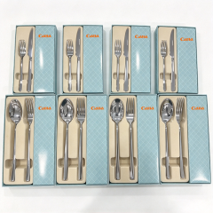 201 Materials Factory's best-selling Western-style tableware set of 2 pieces