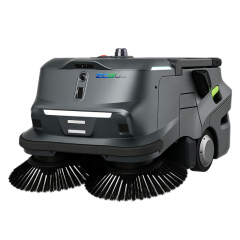 AI intelligent floor cleaning robot with a huge garbage bin capacity for inspection and cleaning. 24-hour all-weather response available.