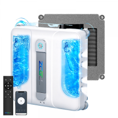 Window cleaning robot with fully automatic bidirectional water spraying controlled by APP - the ultimate window cleaning tool