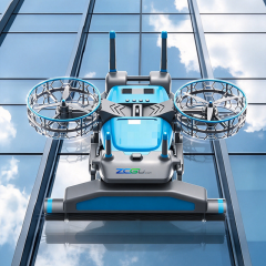Window cleaning robot with fully automatic bidirectional water spraying controlled by APP - the ultimate window cleaning tool