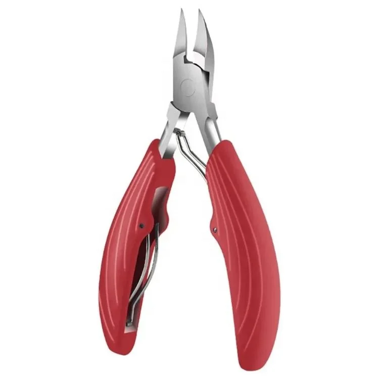 Wholesale Heavy Duty Stainless Steel Nail Cutter Soft Grip Handle Sharp Wide Jaw Opening For Thick Ingrown Toenail Cutting