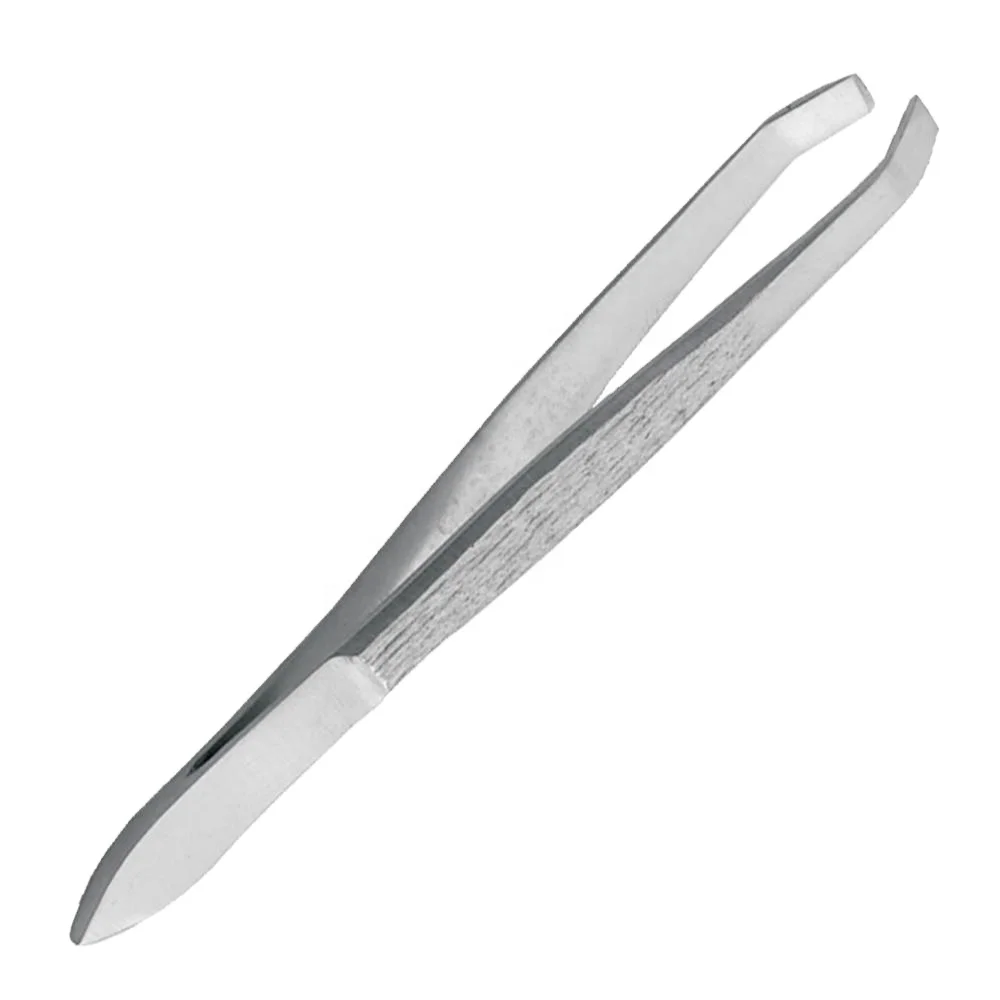 Wholesale Professional Stainless Steel Eyebrow Tweezers For Hair Plucking Threading And Brow Shaping Beauty Salon Use