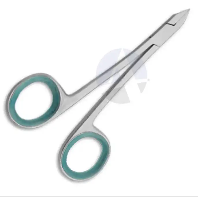 Wholesale High Quality Stainless Steel Scissors Style Handle Nail Cutter With Concave Blades For Professional Nail Care