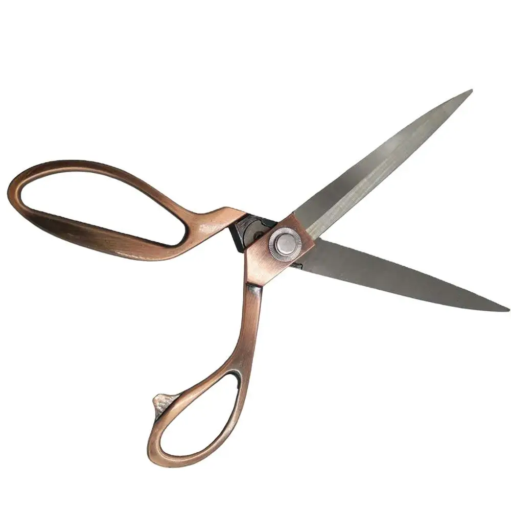 Wholesale Professional Stainless Steel Sewing Tailor Scissors Dressmaker Shears For Clothes Fabric And Textile Cutting