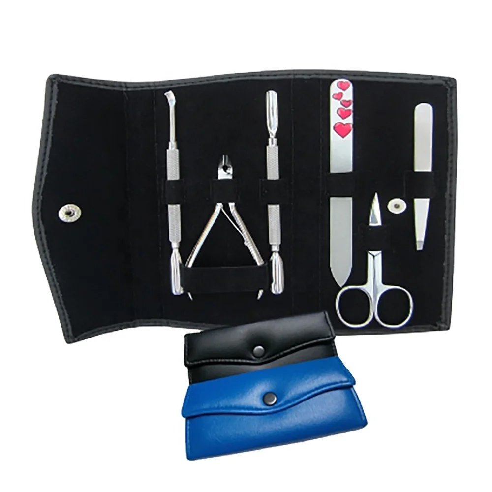 Stylish Ladies Manicure Pedicure Set Travel Hygiene Kit Top Selling Custom Design And Logo Beauty Care Grooming Kit