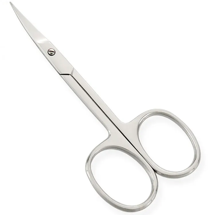 Stainless Steel Cuticle Scissors With Sharp Tips And Curved Blades For Manicure Nail And Cuticle Grooming