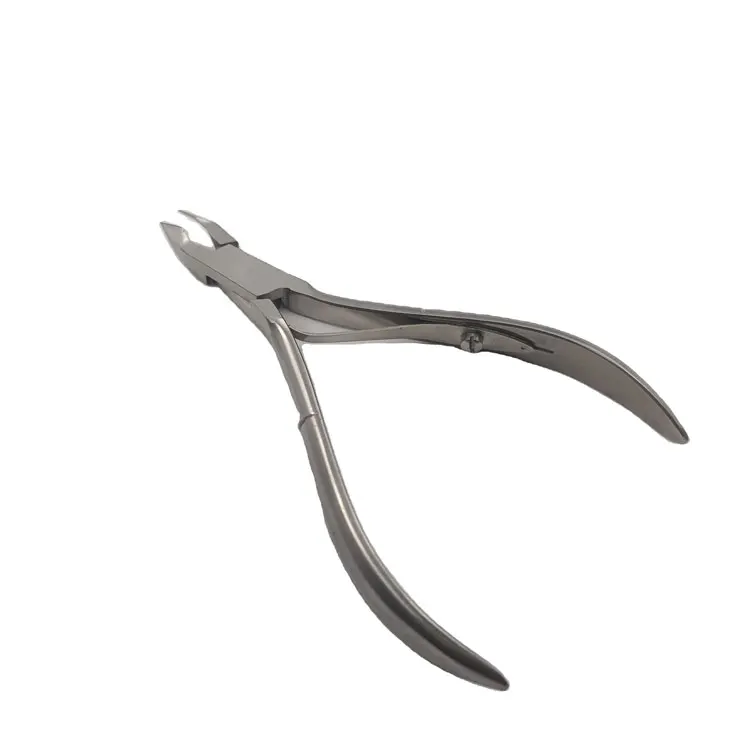 Stainless Steel Cuticle Nipper With Sharp Blades Wide Jaw Opening For Professional Manicure Nail Care Finger &amp; Feet