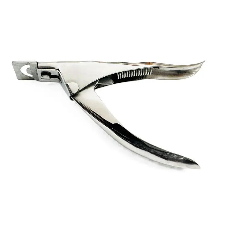 Stainless Steel Nail Cutter With Sharp Straight Blades Portable Durable Professional Salon Use