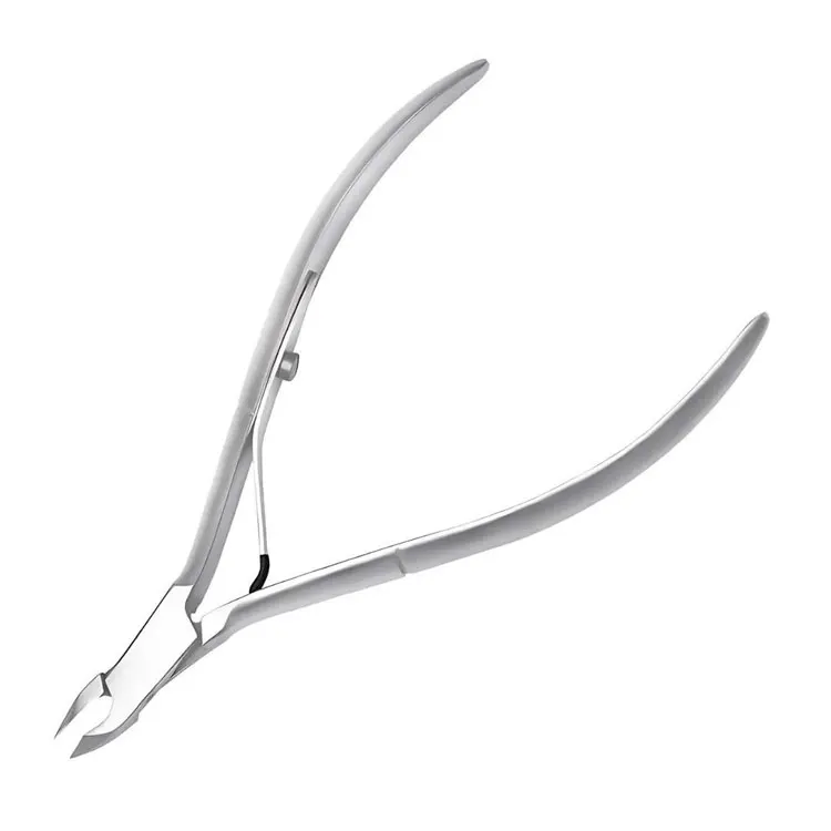 Stainless Steel Cuticle Nipper With Sharp Blades And Single Spring For Professional Manicure Pedicure And Nail Care
