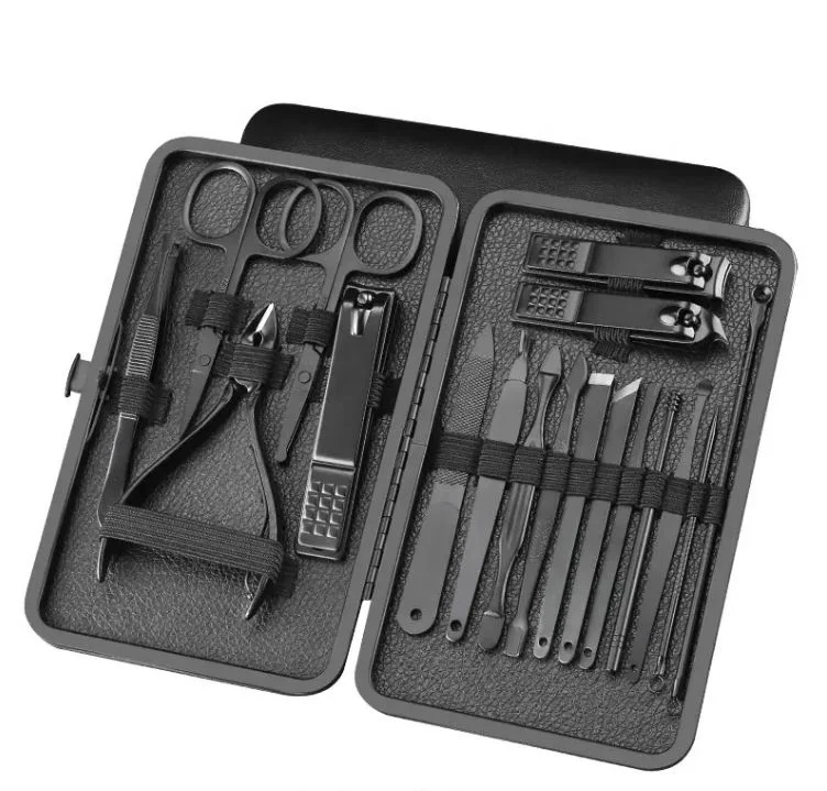 Professional Portable Stainless Steel Nail Clippers Set Manicure Pedicure Tool With Cuticle And Callus Remover For Personal Care