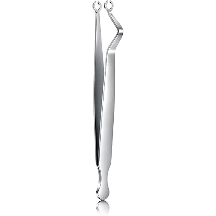 Stainless Steel Durable Ear Cartilage Piercing Clamp For Professional Body Piercing Tattoo Shops Jewelry Placement