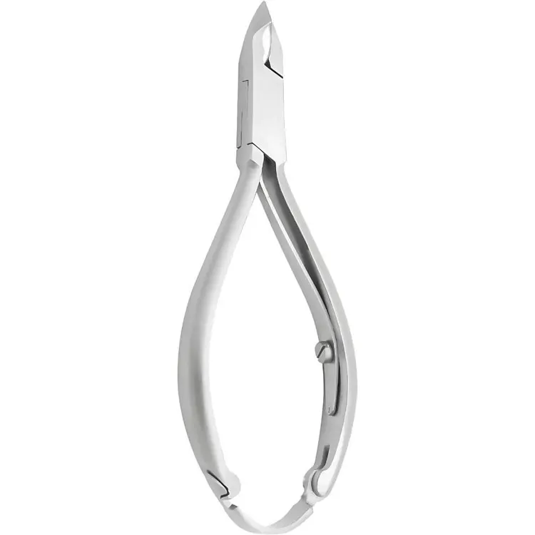 Heavy Duty Stainless Steel Nail And Cuticle Nippers With Back Lock For Professional Nail And Cuticle Care